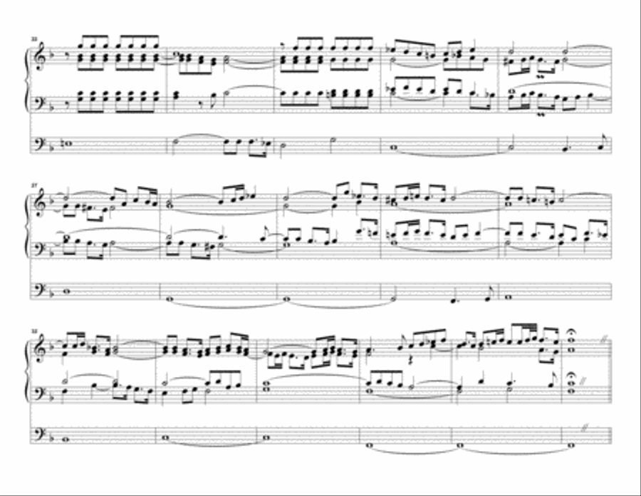 Toccata in F Major, BuxWV 157 Organ Solo scores gallery preview page 4