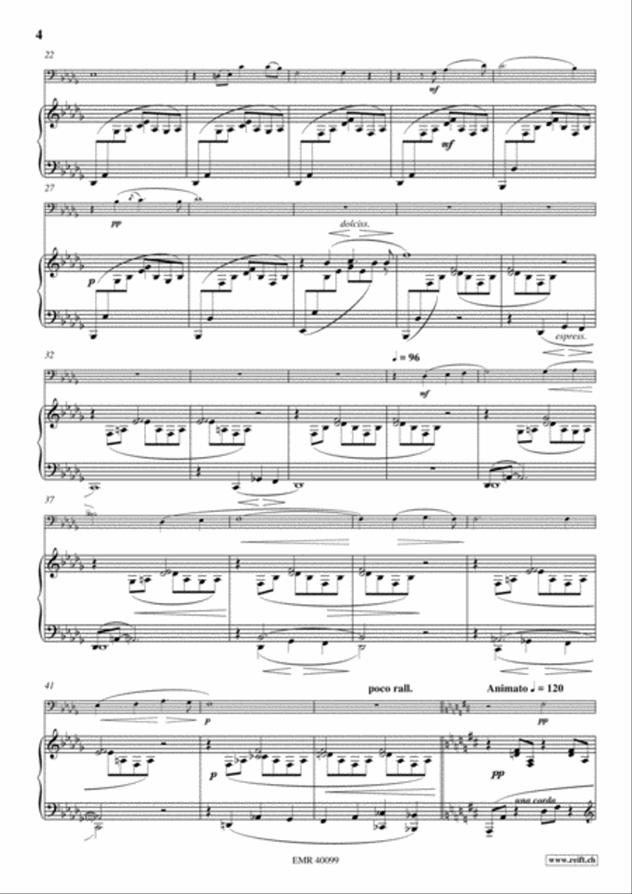 Romance Romance Bassoon Solo scores gallery preview page 4