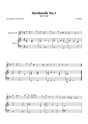 Sarabande No.1 BWV 990