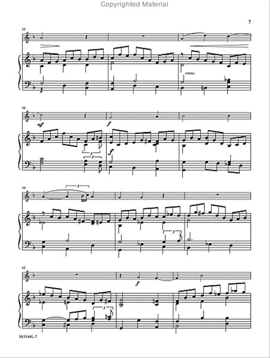 Christmas Winds Clarinet scores gallery preview page 7