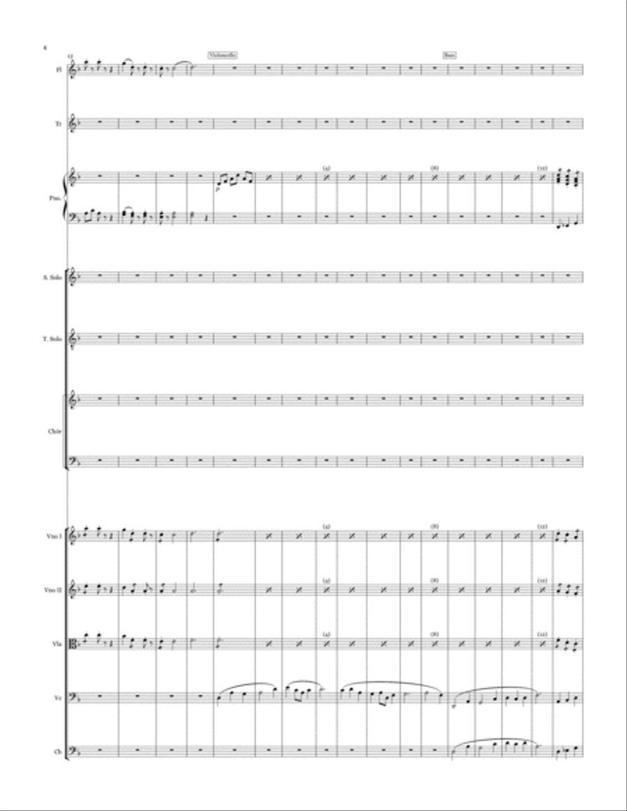 Ogrójec (Oratorium na Wielki Post) Chamber Orchestra scores gallery preview page 5