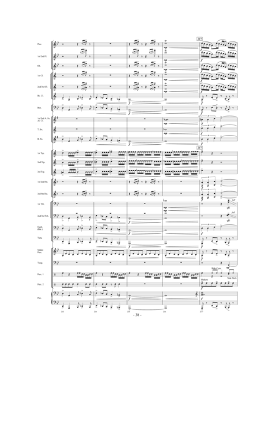 Promising Skies Concert Band scores gallery preview page 37