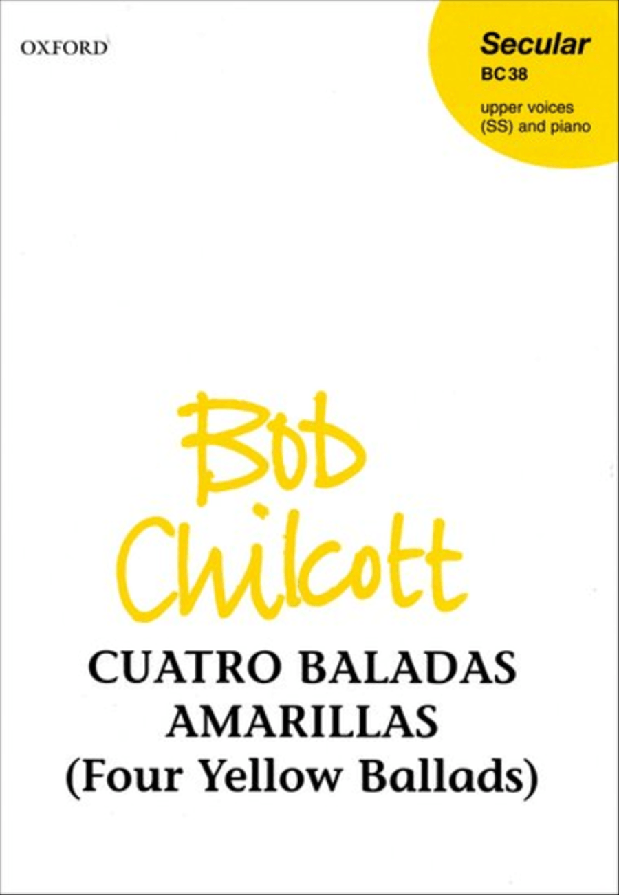 Cuatro Baladas Amarillas (Four Yellow Ballads) 3-Part scores gallery preview page 1
