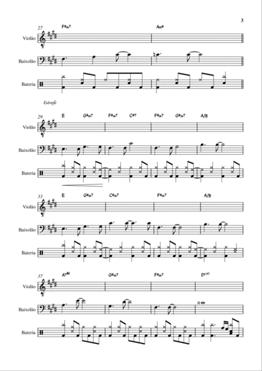 How Deep Is Your Love String Duet scores gallery preview page 3