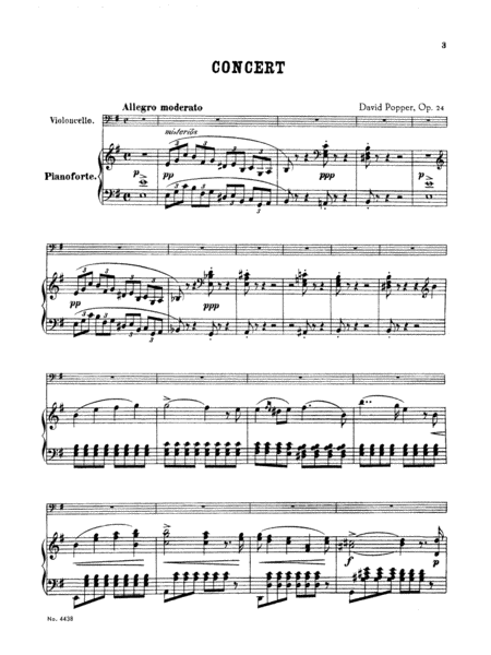 Cello Concerto in E Minor, Op. 24