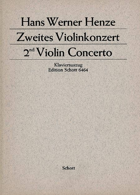 Violin Concerto 2 Reduction
