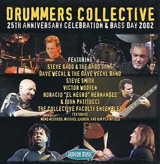 Book cover for Drummers Collective 25th Anniversary Celebration & Bass Day 2002