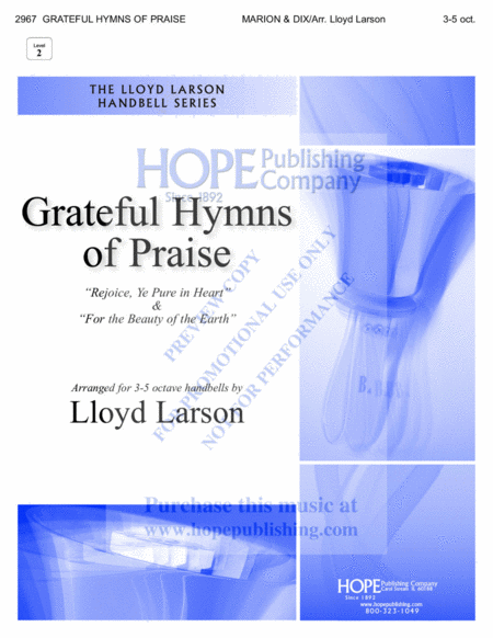 Grateful Hymns Of Praise image number null