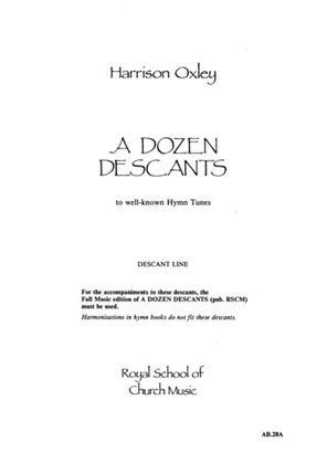 A Dozen Descants - descant line only