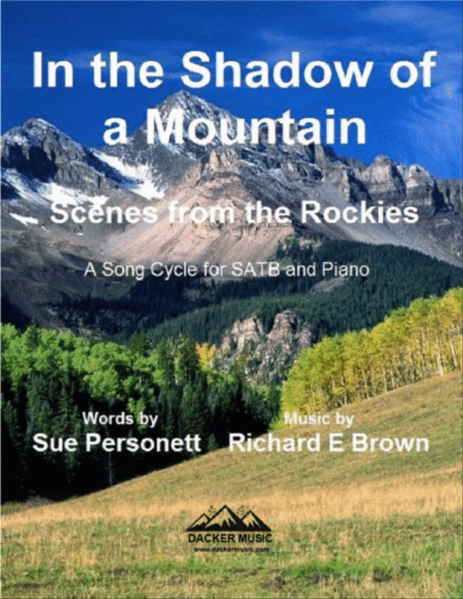In the Shadow of a Mountain 4-Part scores gallery preview page 1