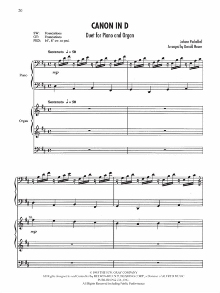 Sunday Morning Organist, Volume 10 Small Ensemble scores gallery preview page 5