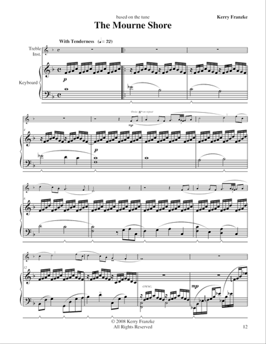 The Mourne Shore Small Ensemble scores gallery preview page 1