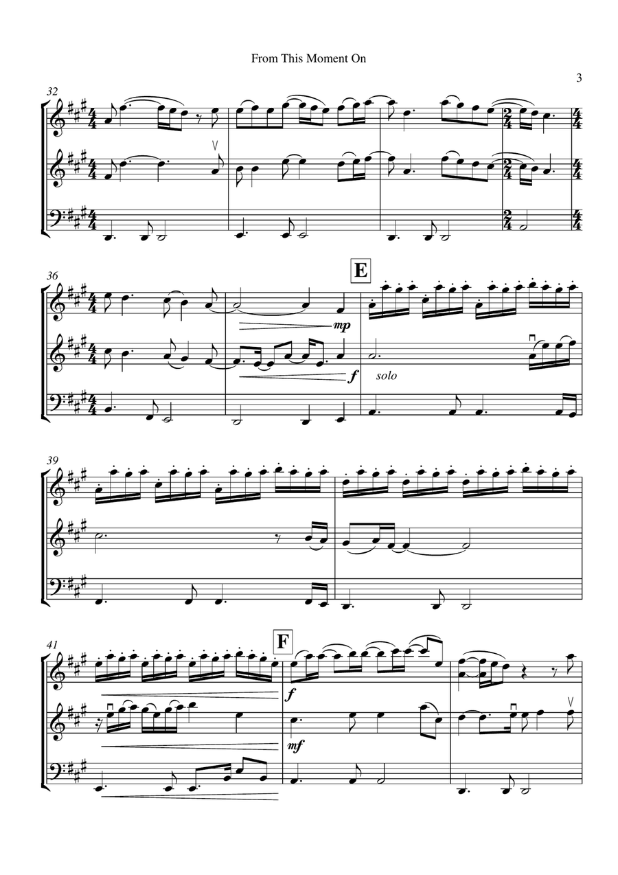 From This Moment On String Trio scores gallery preview page 4