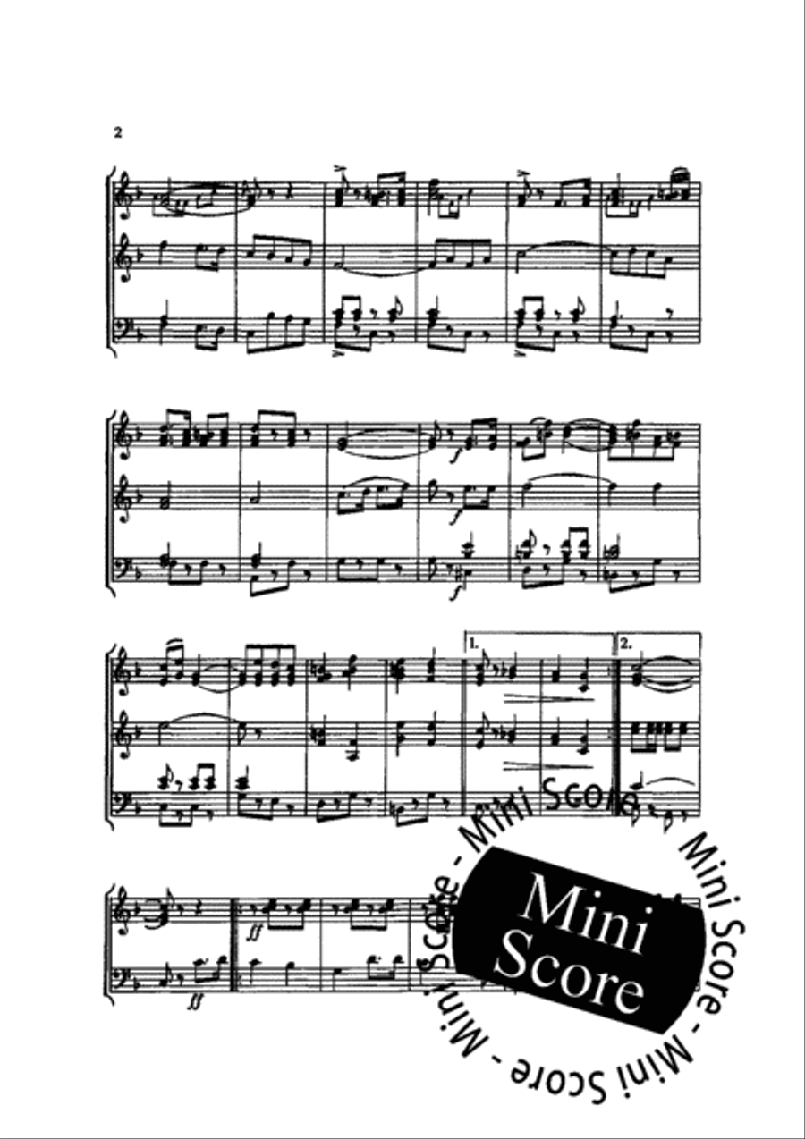 Unsere Berge Concert Band - Sheet Music page 4