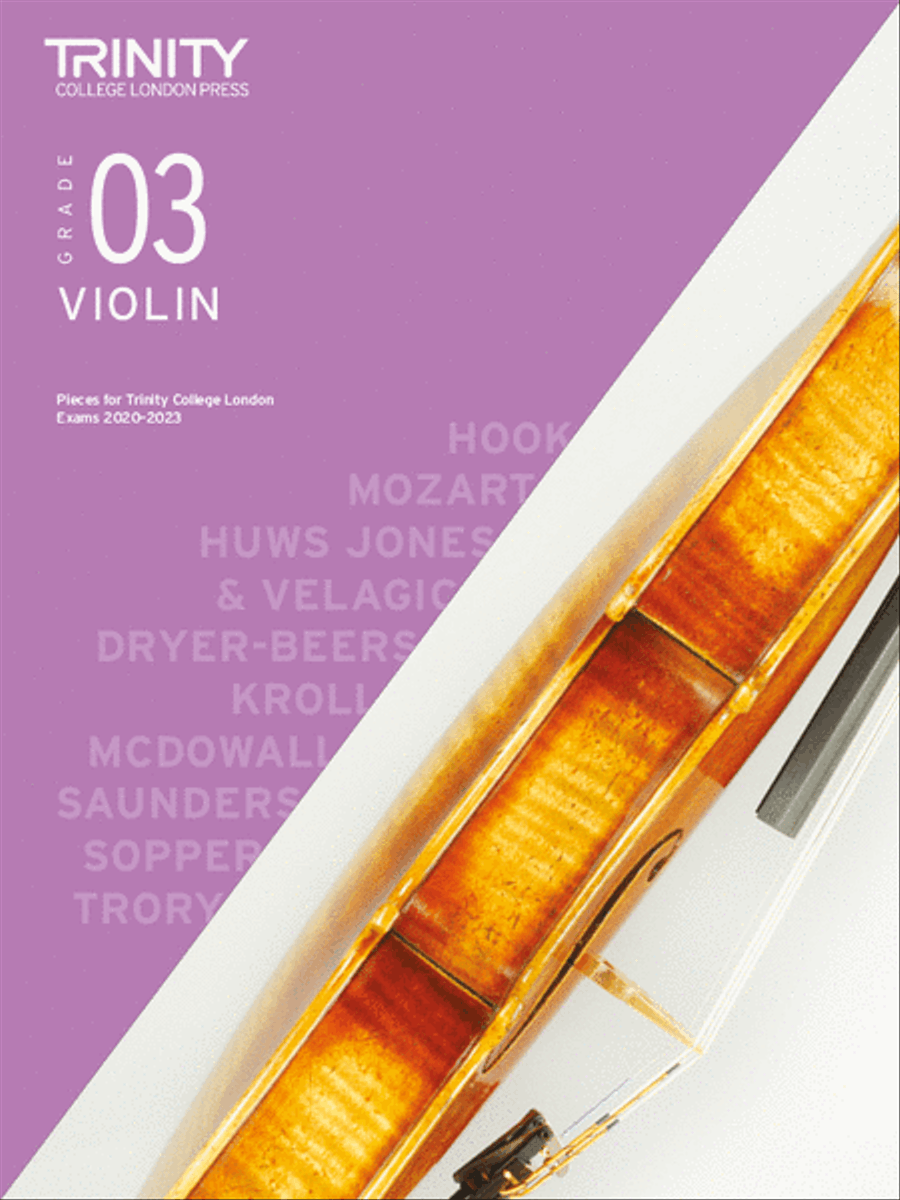 Violin Exam Pieces 2020-2023: Grade 3