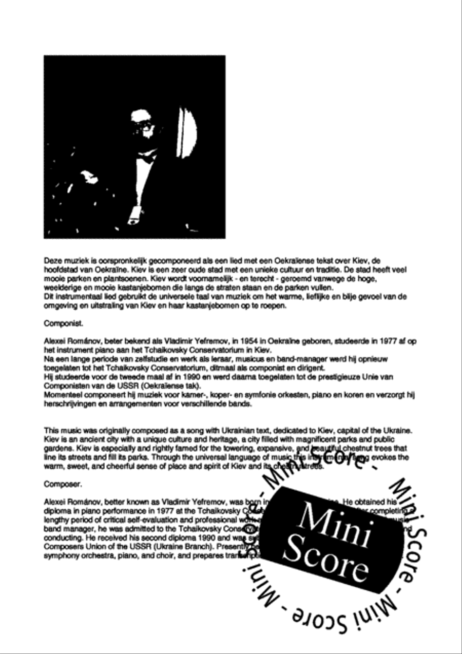 Chestnut Memoires Chestnut Memoires Concert Band scores gallery preview page 3
