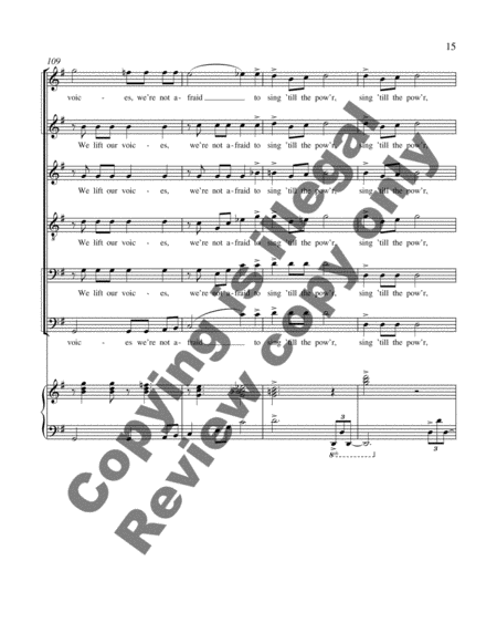 Now Let Us Sing! (Choral Score)