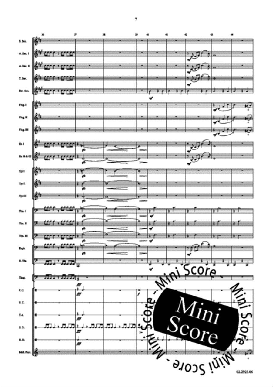 Mandragora Fanfare Band scores gallery preview page 11