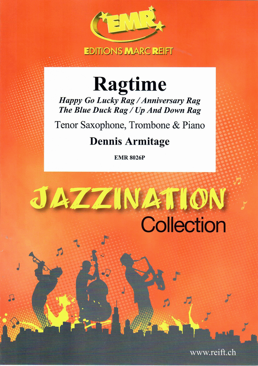 Ragtime Tenor Saxophone scores gallery preview page 1