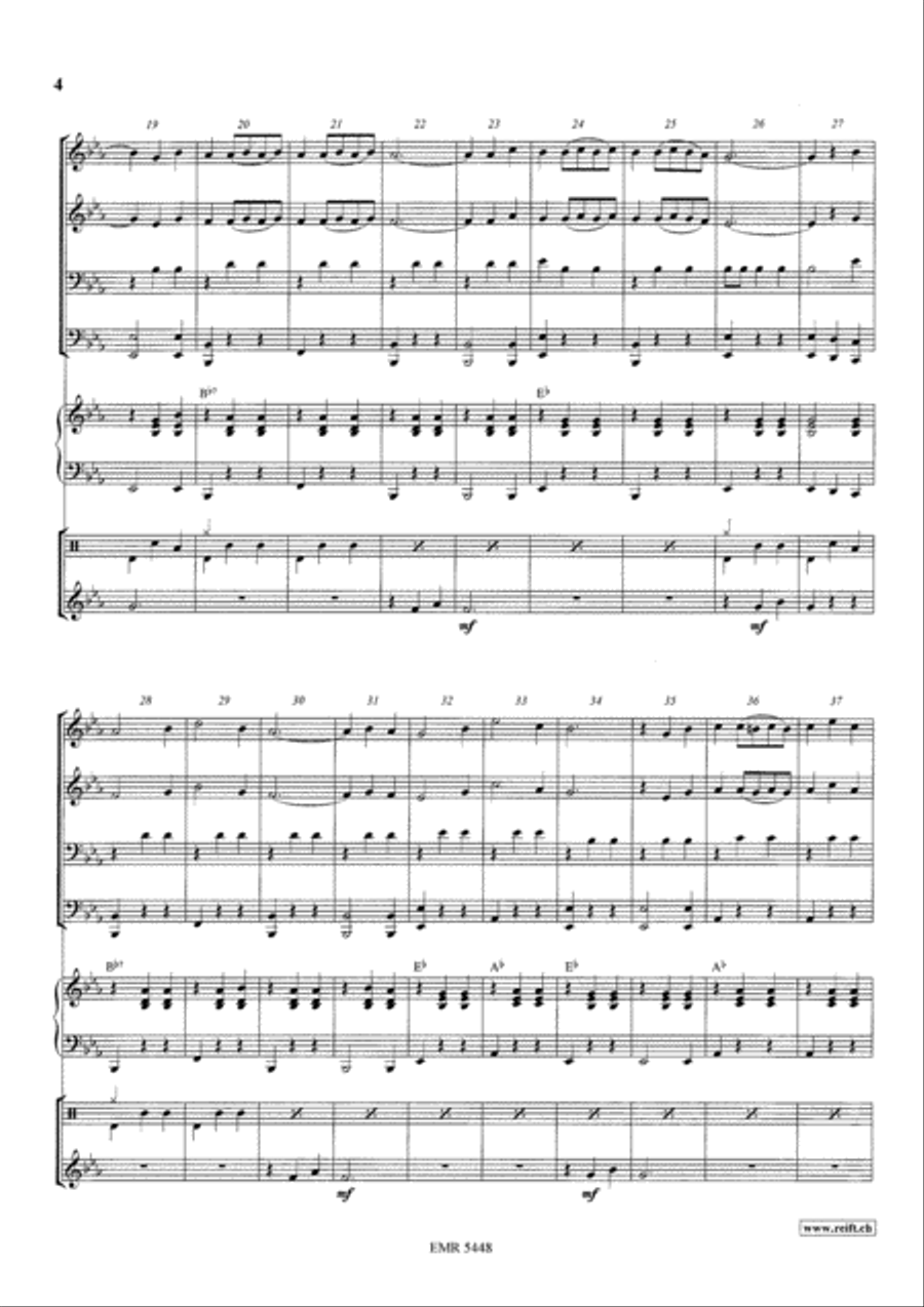 Teeny Weeny Waltz Concert Band scores gallery preview page 4