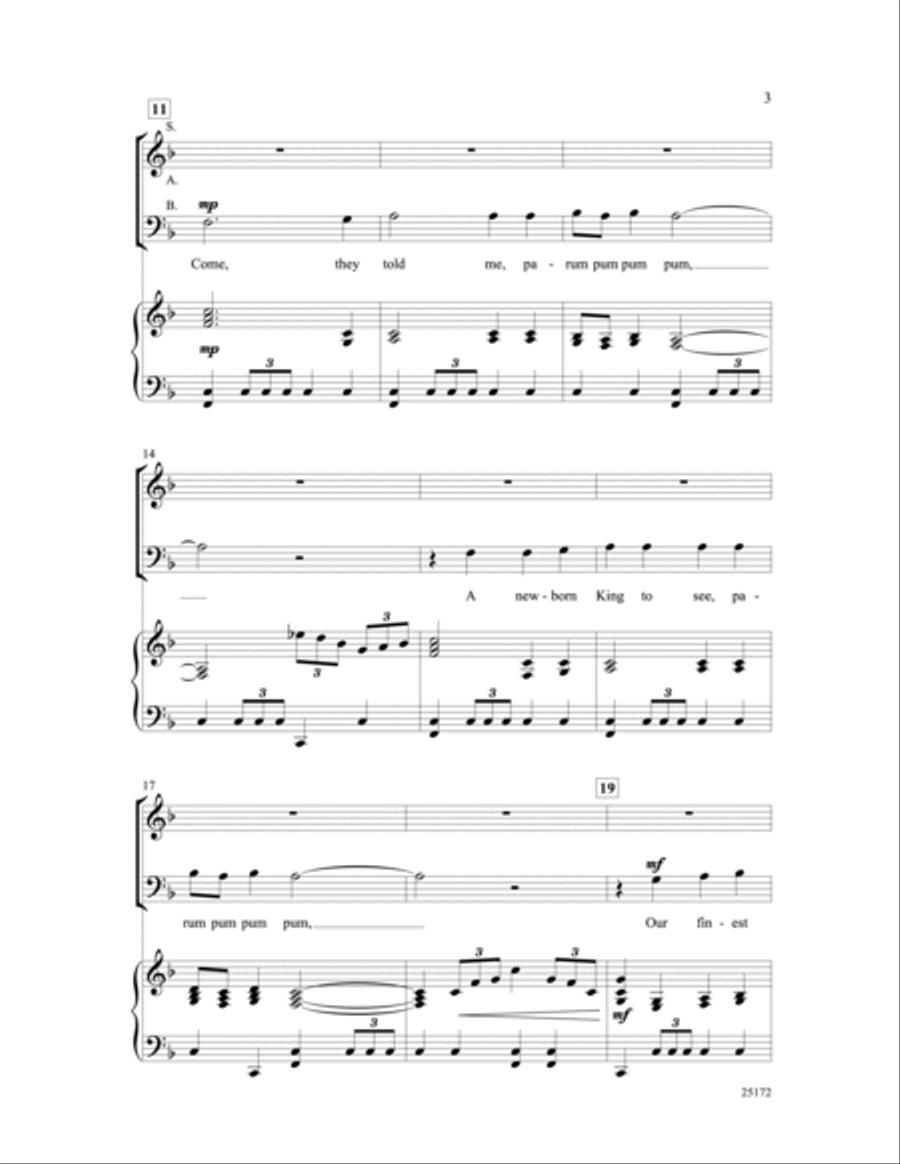 <br>Sheet music extract
