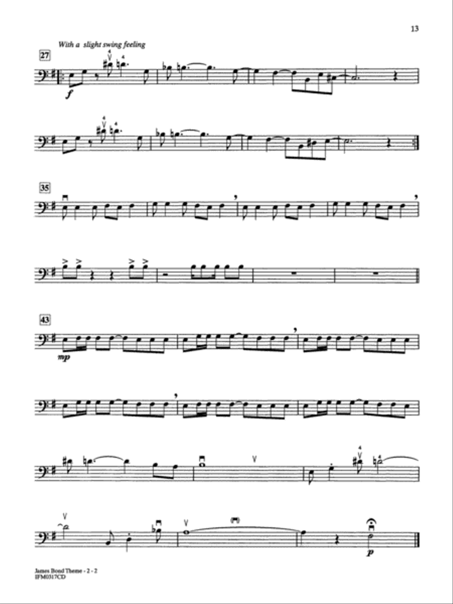 Movie Instrumental Solos for Strings - Cello (Book and CD) String Orchestra scores gallery preview page 14