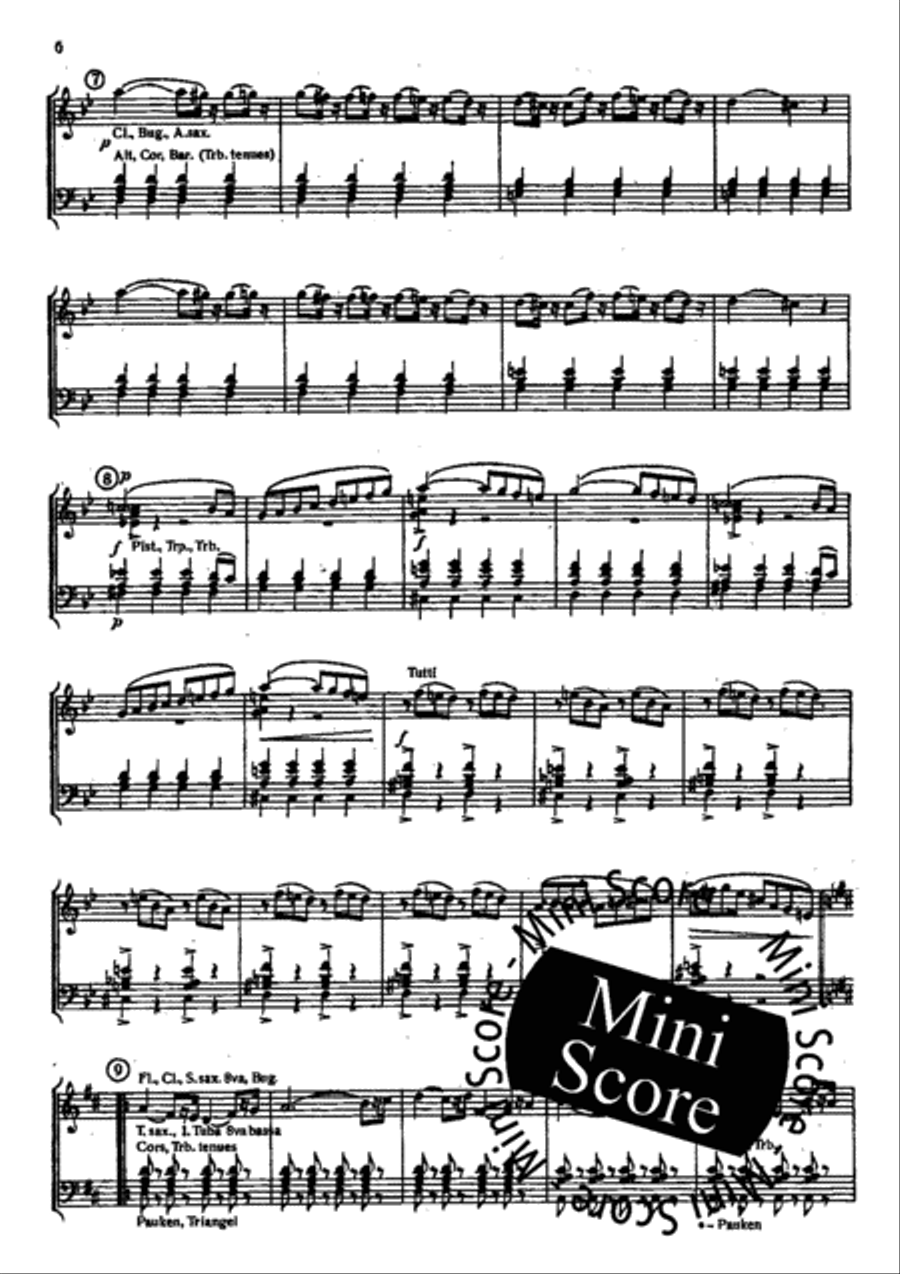 De Stomme van Portici Concert Band scores gallery preview page 8