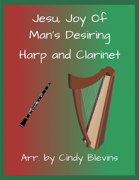 Jesu, Joy of Man's Desiring, for Harp and Clarinet image number null