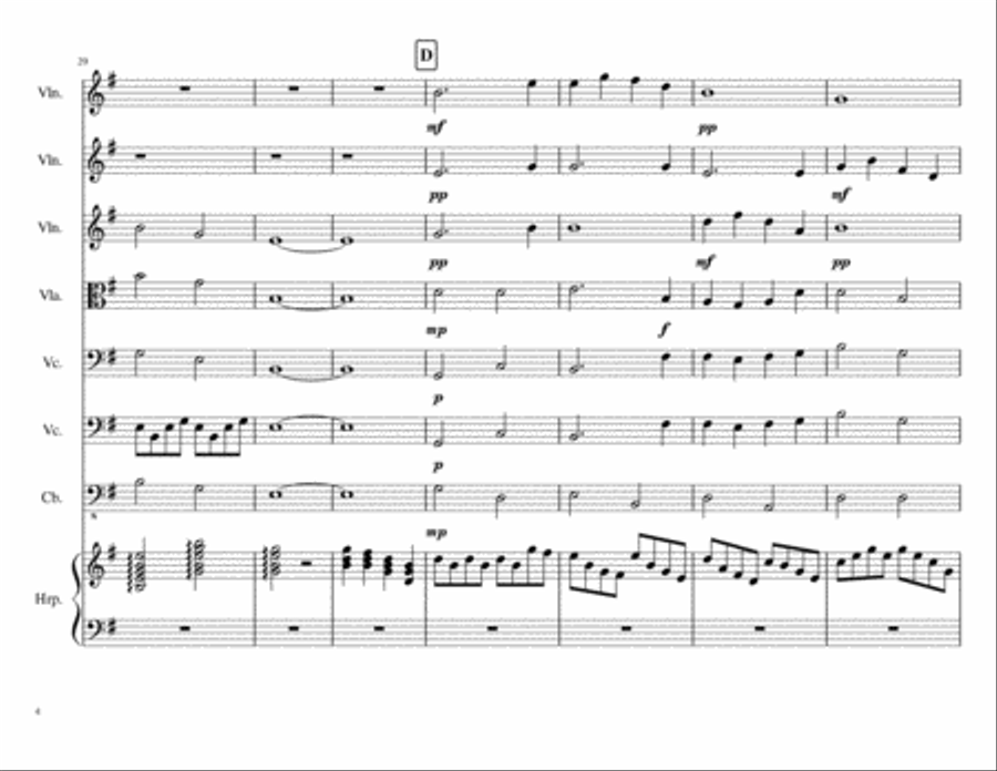 Suspended Hyperdrive Chamber Orchestra scores gallery preview page 5