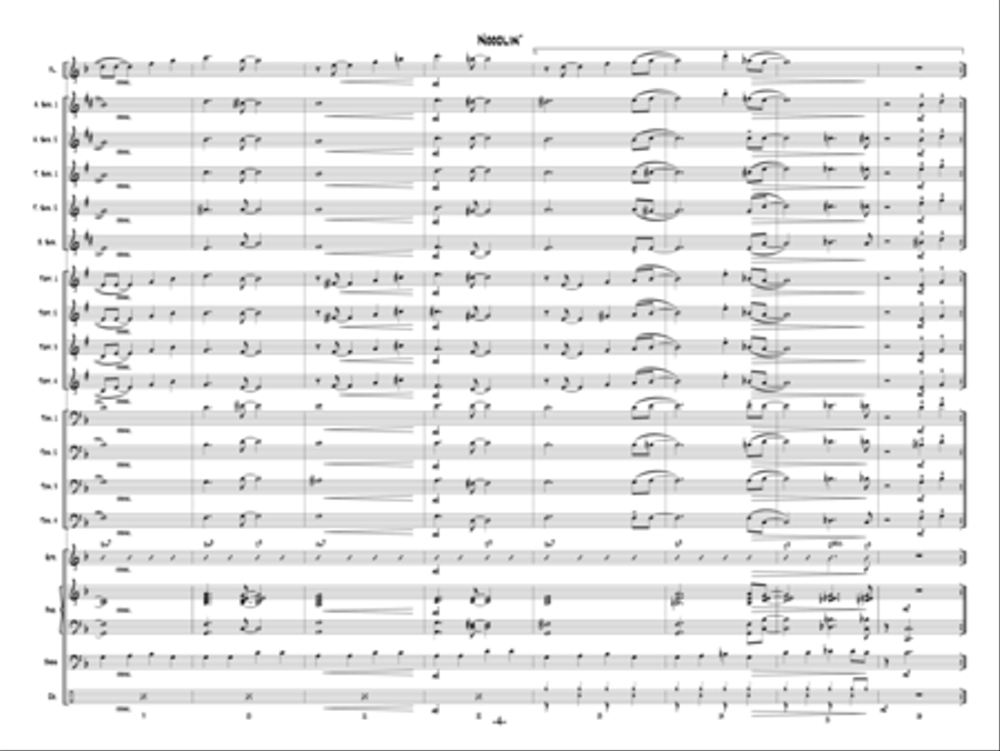 Noodlin' Jazz Ensemble scores gallery preview page 3