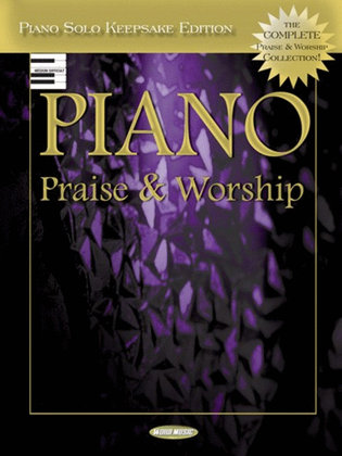 Book cover for Piano Praise & Worship: Keepsake Edition - Piano Folio
