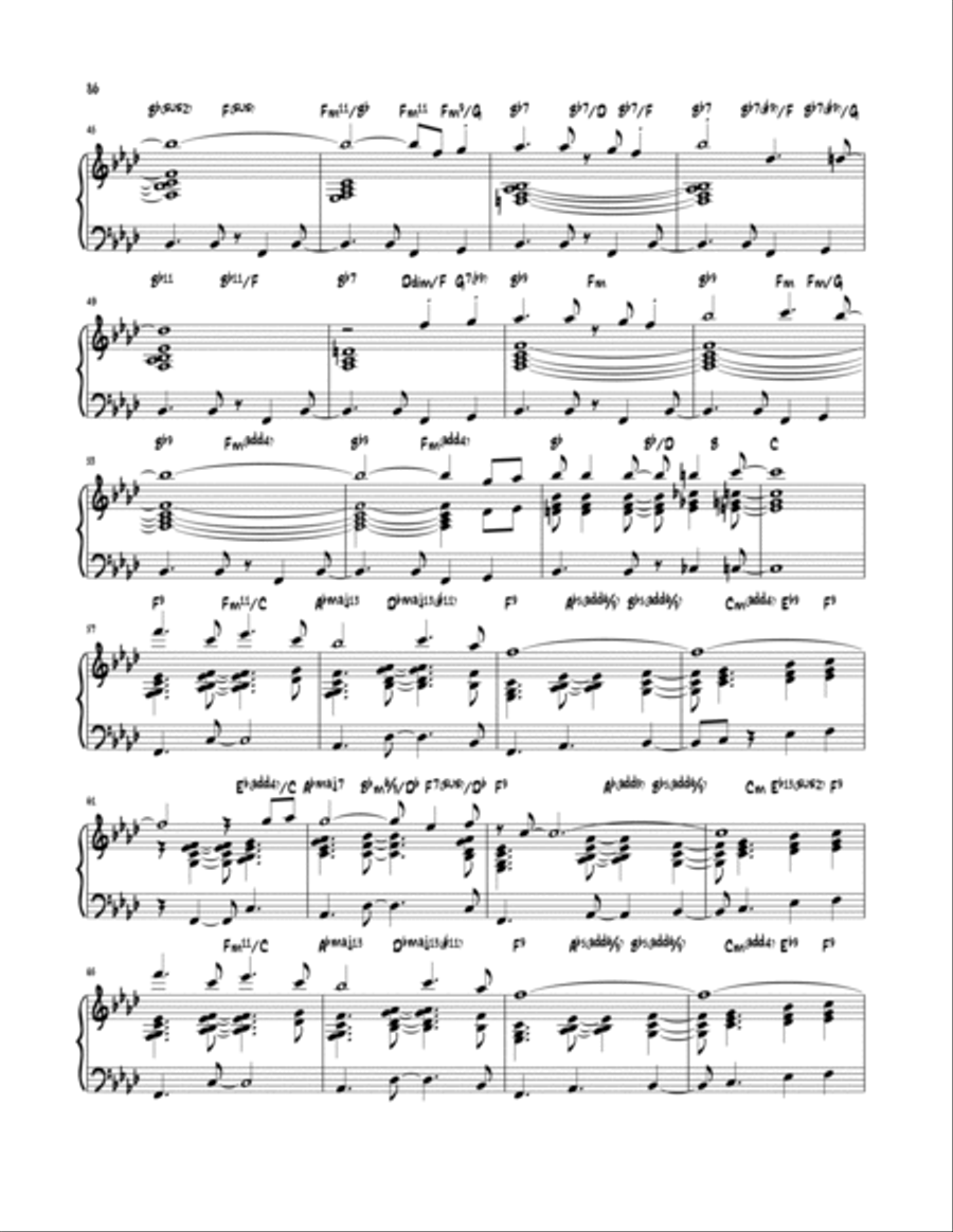 Radioactive Piano scores gallery preview page 3