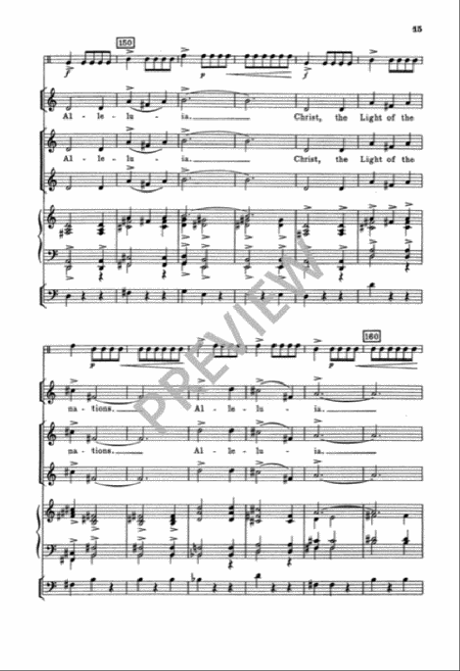 Christ, the Light of the Nations 2-Part scores gallery preview page 16