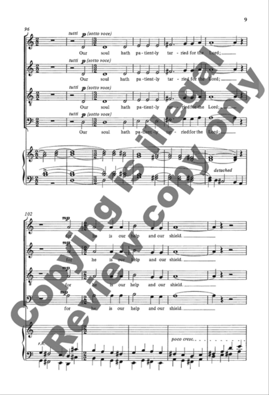 Rejoice In The Lord SSA scores gallery preview page 22