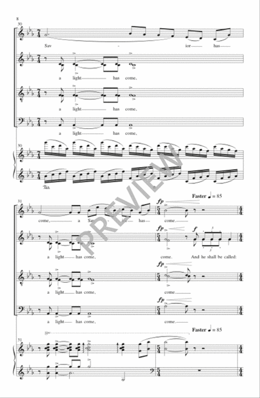 A Light Divisi scores gallery preview page 8
