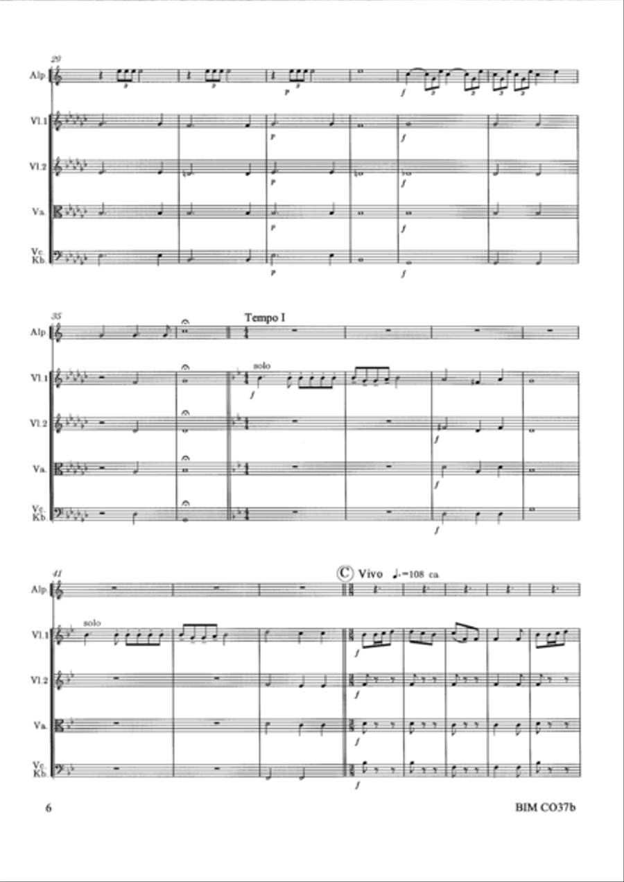 Hirte und sein Horn Hirte und sein Horn Alphorn scores gallery preview page 5