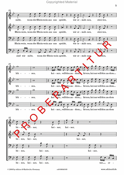 Die Beredsamkeit by Franz Joseph Haydn Choir - Sheet Music