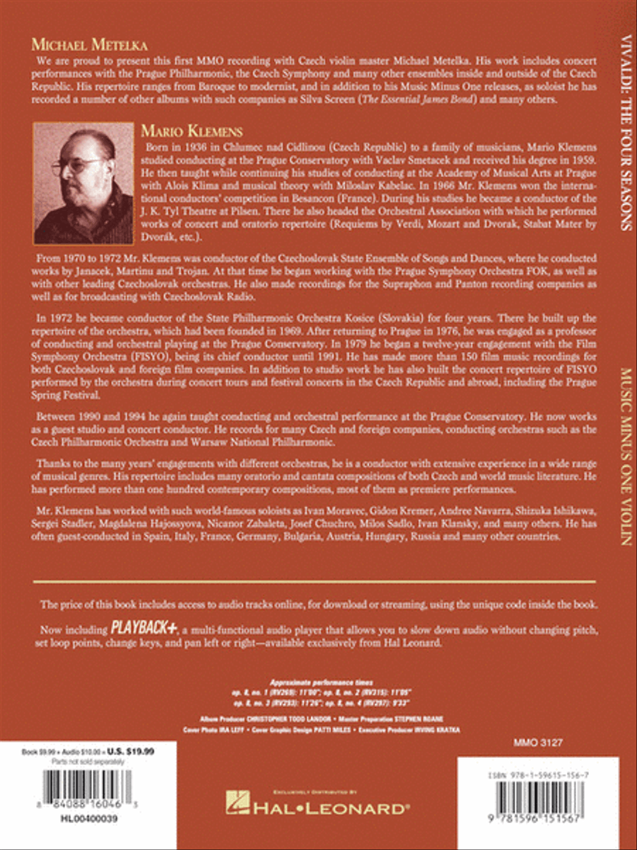 Vivaldi – “Le Quattre Stagioni” (“The Four Seasons”) for Violin and Orchestra Violin scores gallery preview page 6