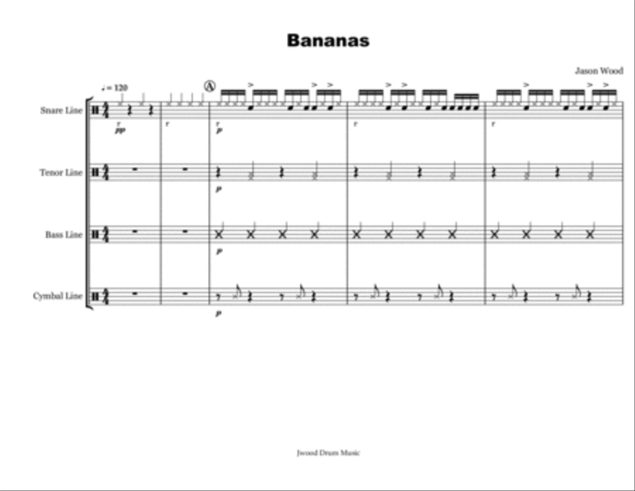 Drumline Cadence Power Pack 3 Marching Band scores gallery preview page 4
