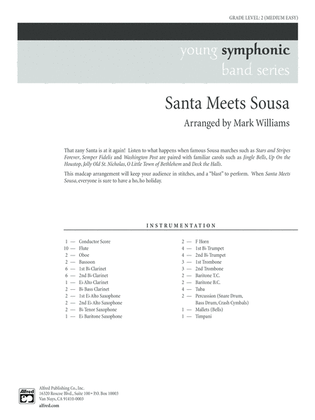 Santa Meets Sousa: Score