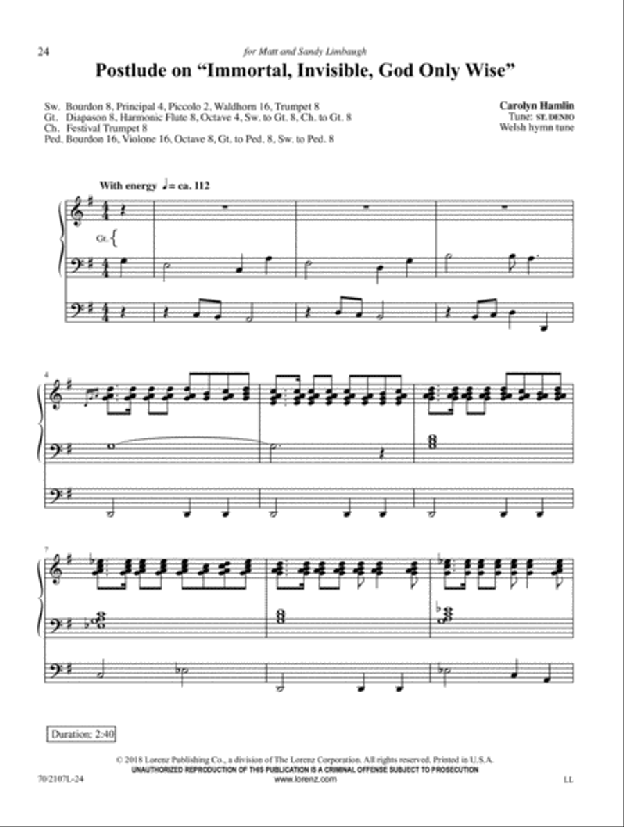 Seasons of the Heart Seasons of the Heart Organ Solo scores gallery preview page 7