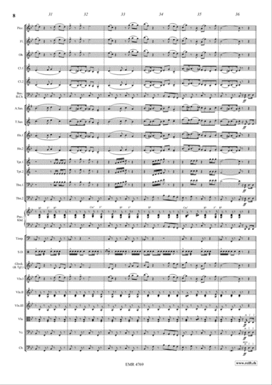 The Bridge On The River Kwai Orchestra scores gallery preview page 9