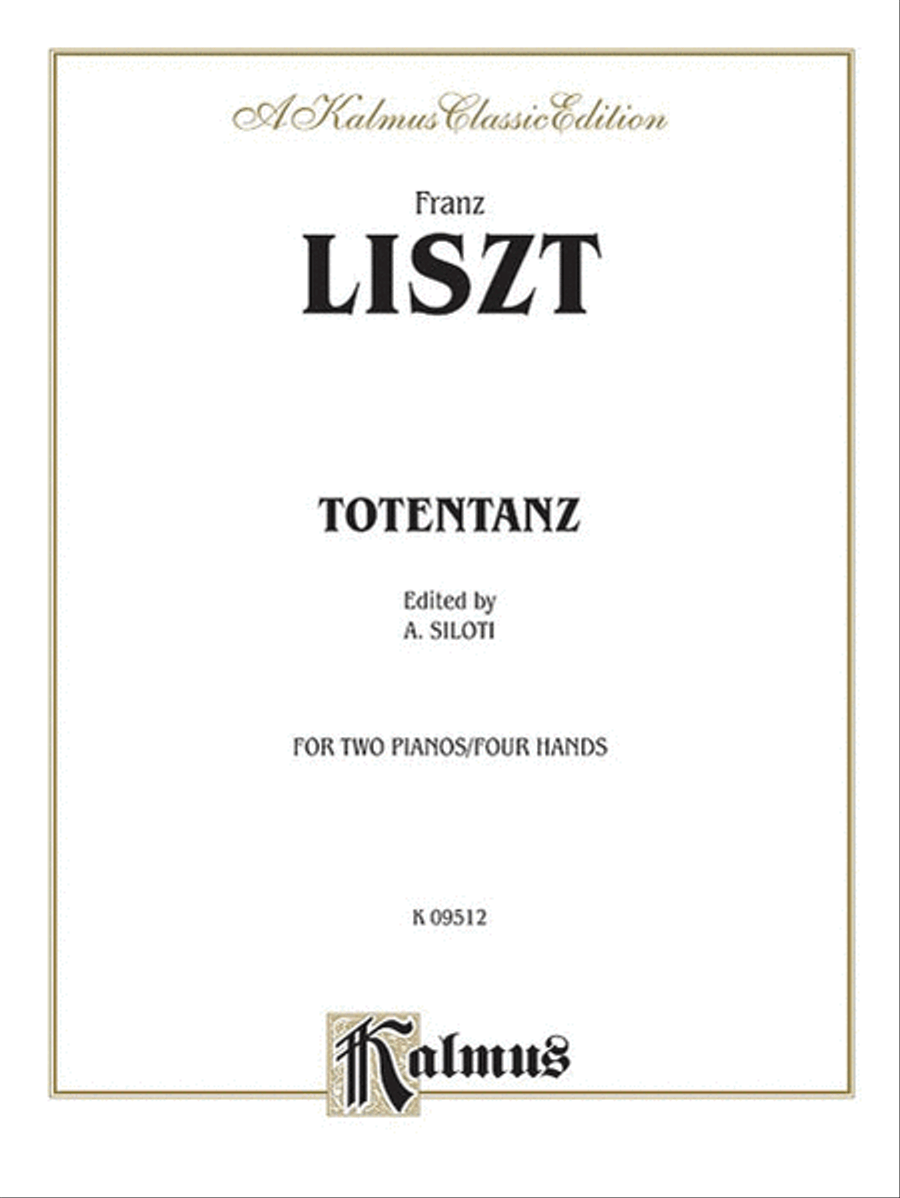 Totentanz (Danse Macabre) Small Ensemble scores gallery preview page 1