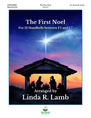 Book cover for The First Noel (for 12 handbells)
