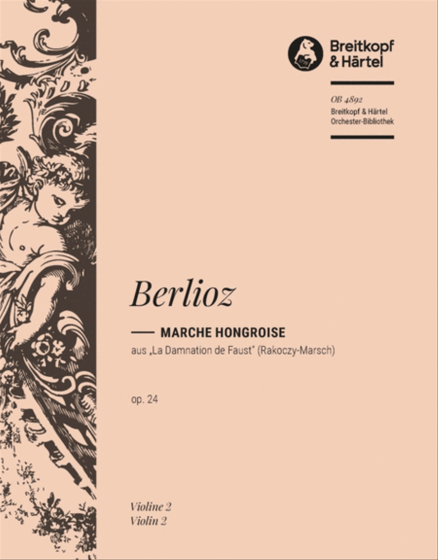 Marche Hongroise from “La Damnation de Faust” op. 24 Orchestra scores gallery preview page 1