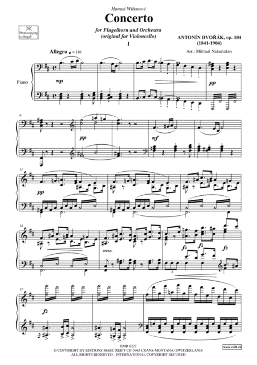 Concerto Flugelhorn scores gallery preview page 15