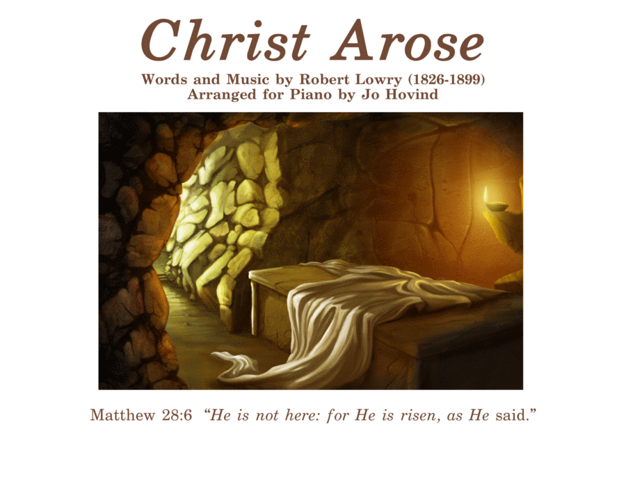 Christ Arose Piano Method scores gallery preview page 1