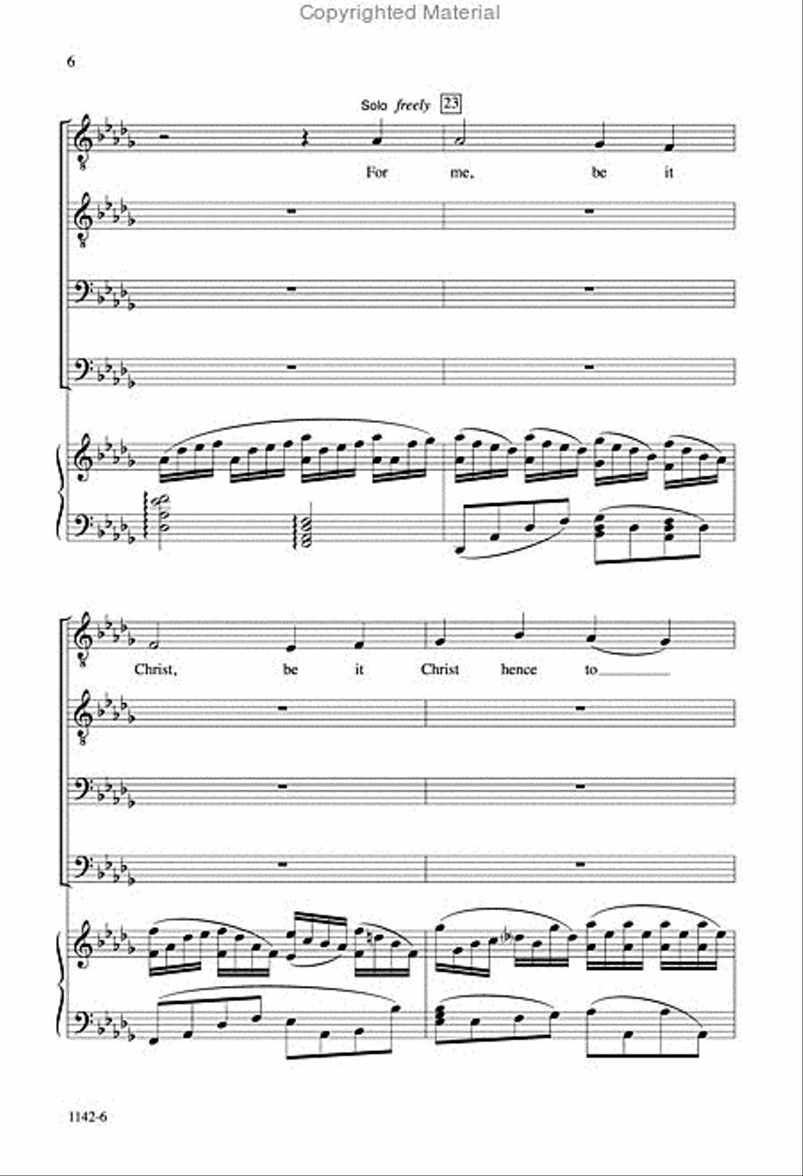 It Is Well with My Soul - TTBB Octavo TTBB scores gallery preview page 5