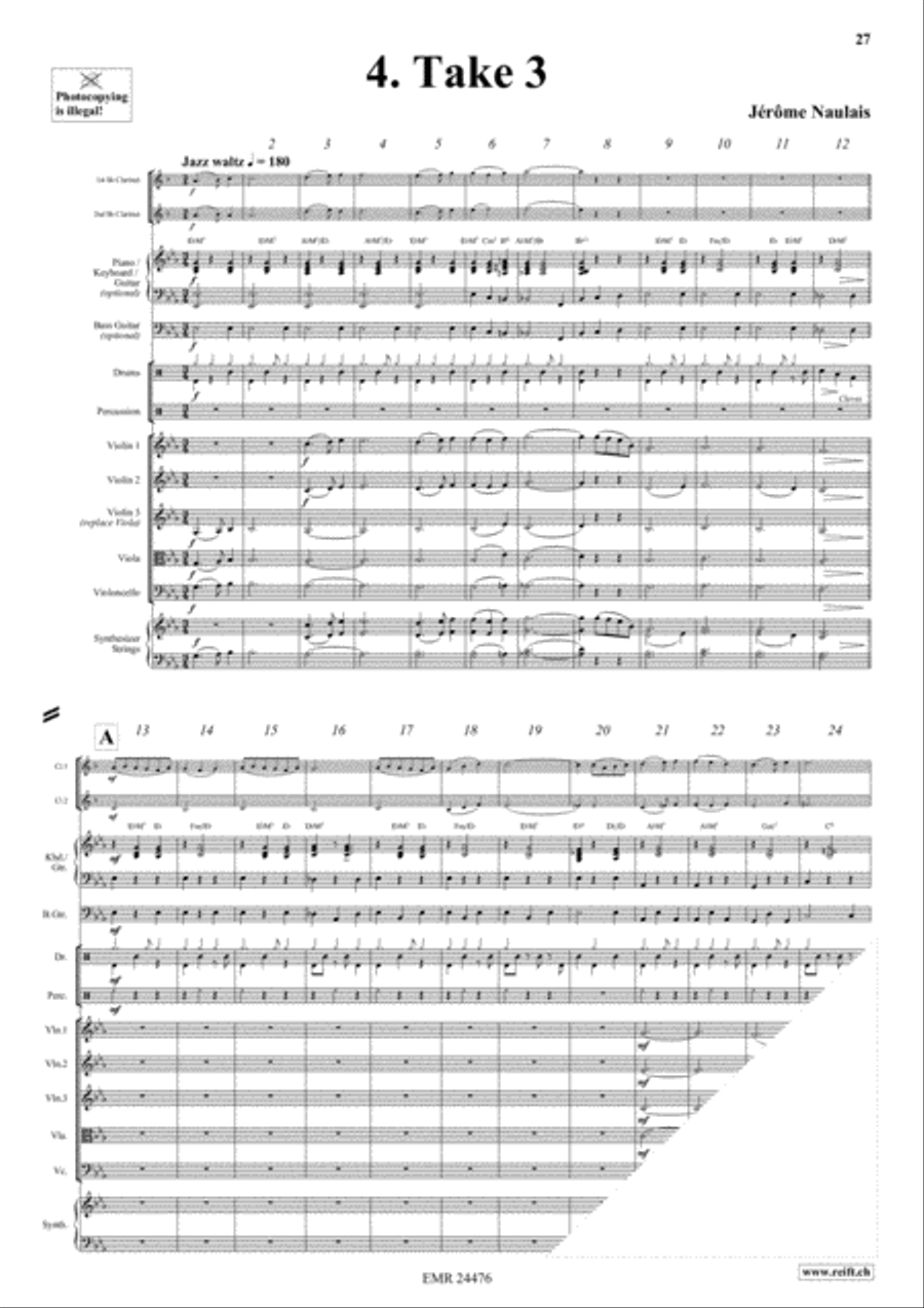 Play With Your Band Volume 4 Clarinet scores gallery preview page 6