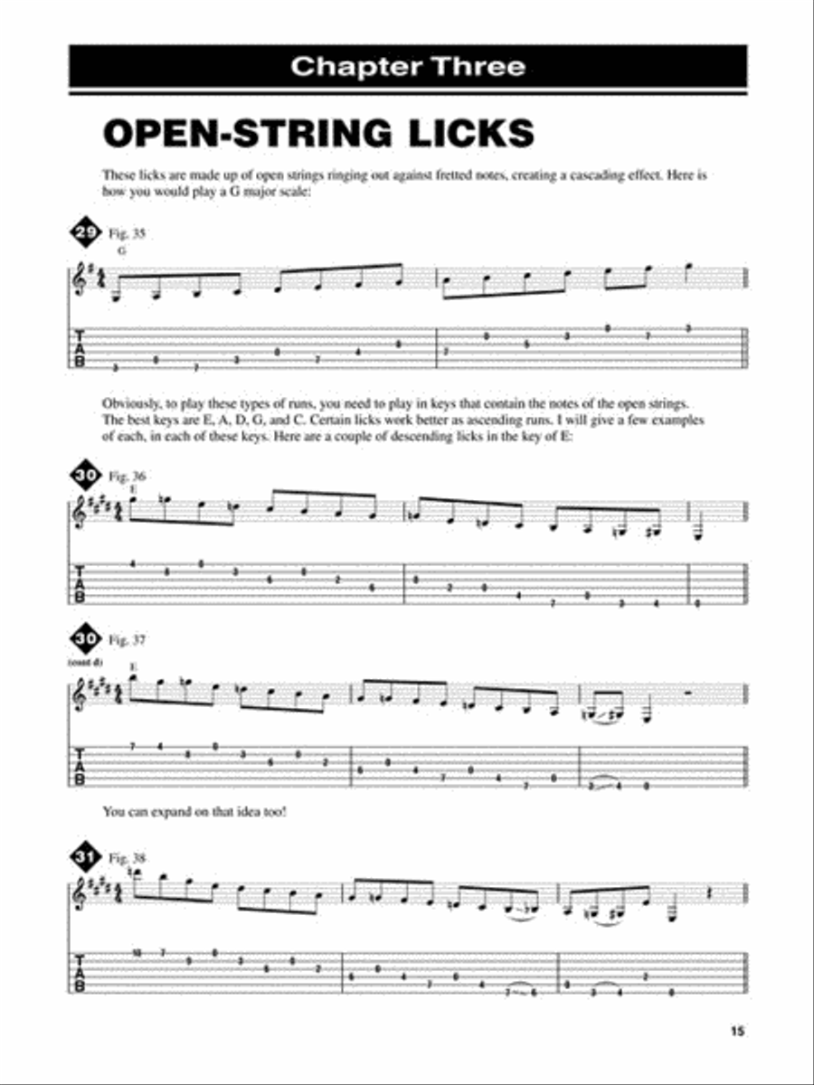 Chicken Pickin' Chicken Pickin' Guitar Tablature scores gallery preview page 5